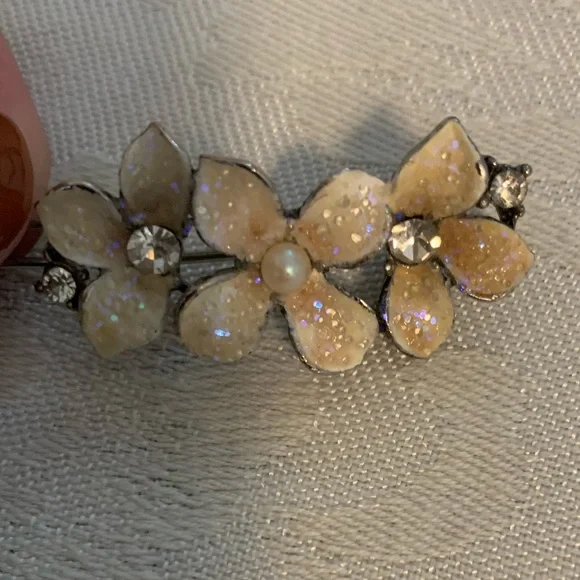 Gerard Yosca hair clip Buy Vintage Gerard Yosca Shell Hair Clip - Gold Tone - Faux  main image 3